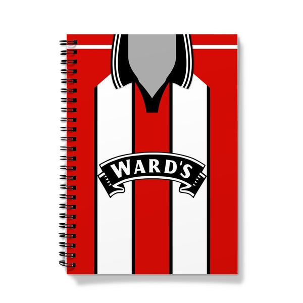 Sheffield United 97-99 Home Kit Notebook