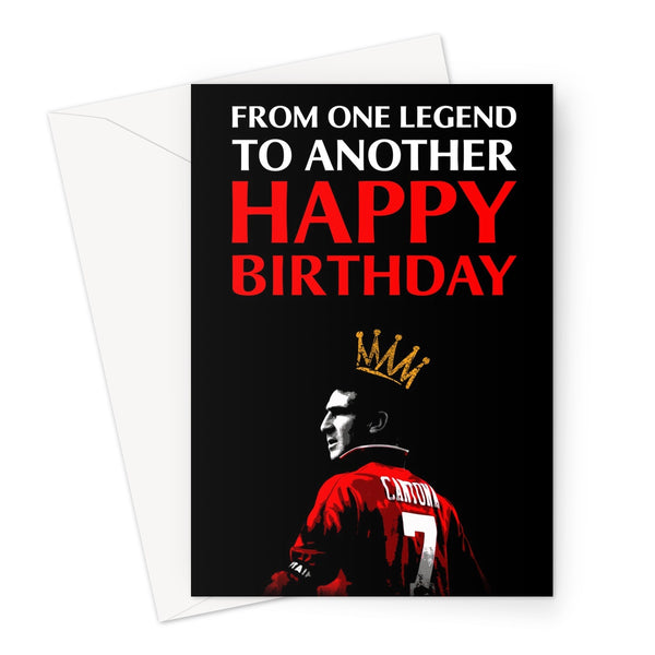 Eric Cantona Birthday Card