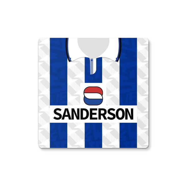 Sheffield Wednesday 92-93 Home Kit Coaster