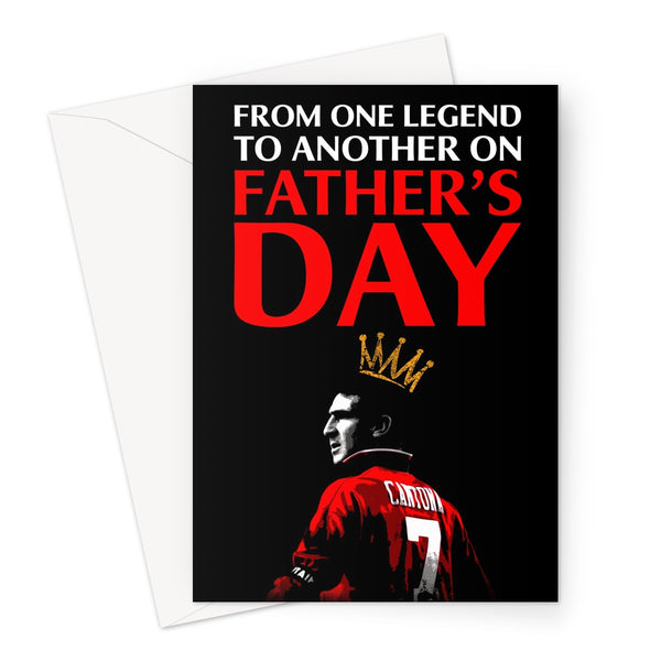 Eric Cantona Father's Day Card