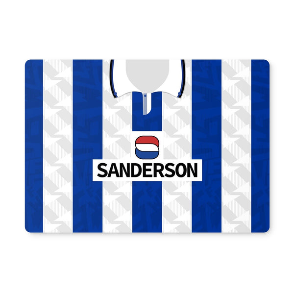 Sheffield Wednesday 92-93 Home Kit Placemat