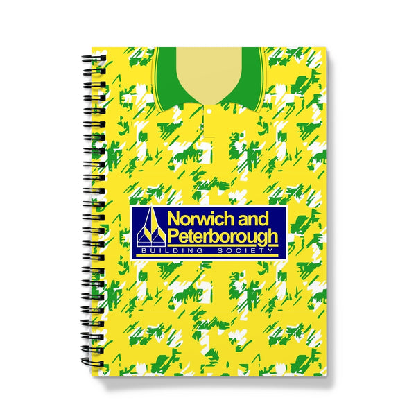 Norwich 92-94 Home Kit Notebook