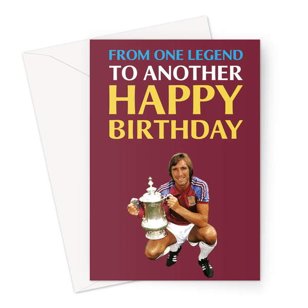 Billy Bonds Birthday Card