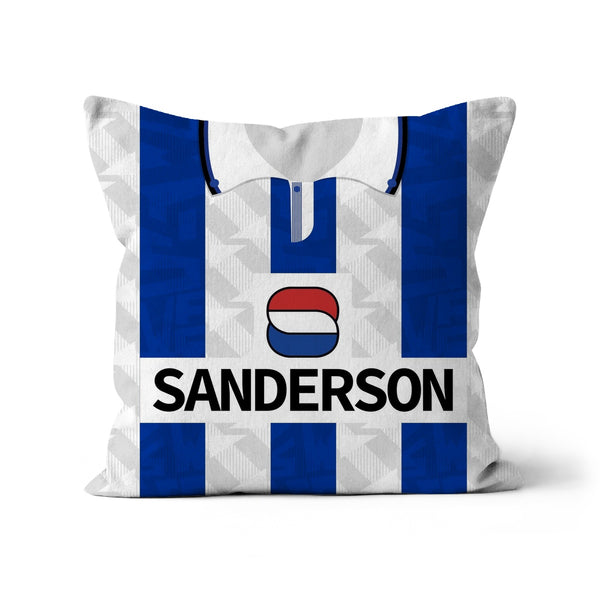 Sheffield Wednesday 92-93 Home Kit Cushion