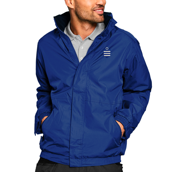 WeAreQPR Blue Harrington Jacket