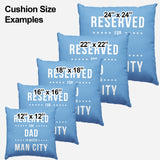 Reserved Man City Cushion