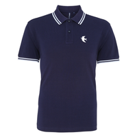 CityBluebirds Mens Tipped Polo Shirt