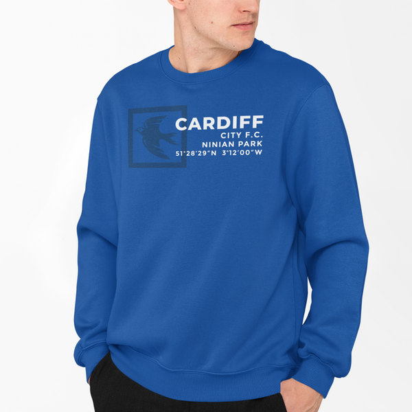 Ninian Park Coordinates Sweatshirt