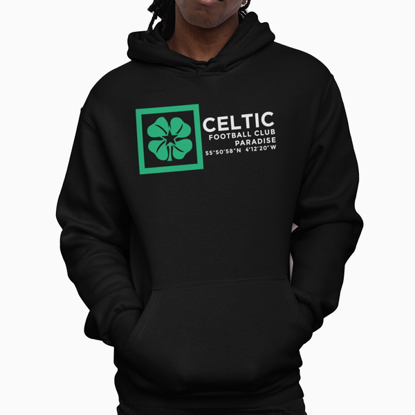 Celtic1967 Paradise Coordinates Black Hoodie