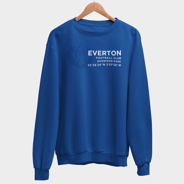 Goodison Park Coordinates Blue Sweatshirt