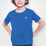 Everton Blue Childrens T-Shirt, 100% Cotton, Short-Sleeve, Embroidered Toffees Logo