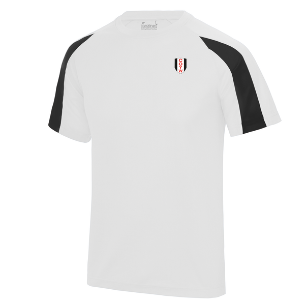 2 Tone COYWhites Mens Sports Top