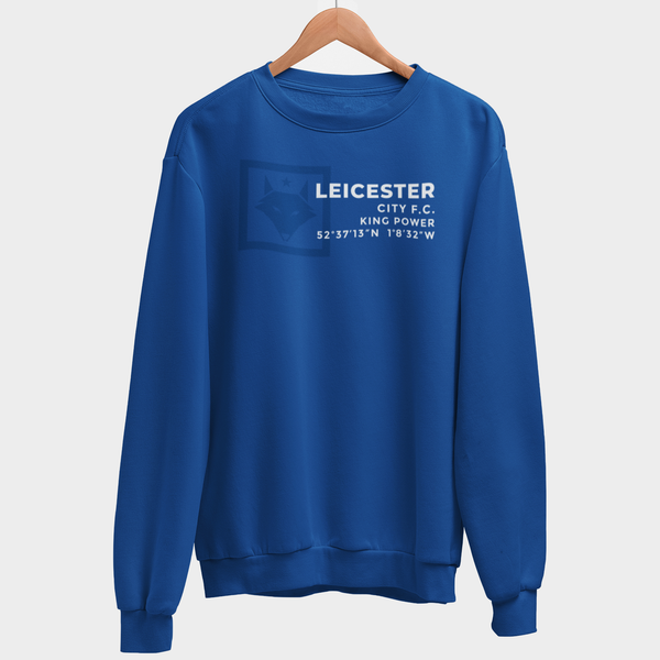 King Power Coordinates Blue Sweatshirt