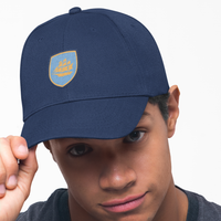 Man City Navy 5-Panel Cap, 100% Cotton, One Size, ManCityzens logo