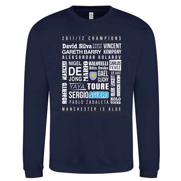 2011/12 Champions Unisex Sweatshirt