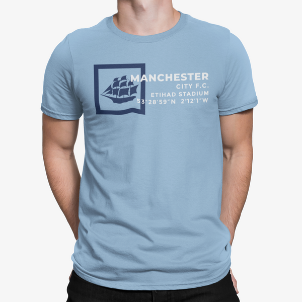 The Etihad Coordinates Blue T-Shirt