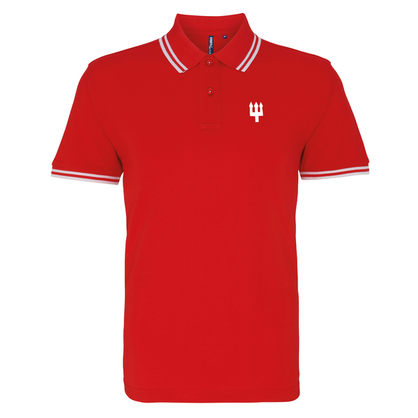 UnitedReds Mens Tipped Polo Shirt