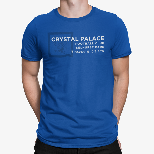 Selhurst Park Coordinates Blue T-Shirt