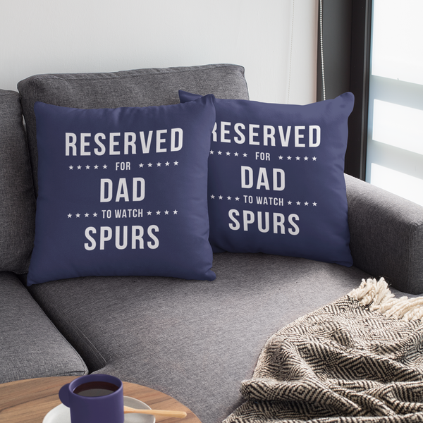 Reserved Spurs Cushion