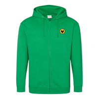 Wolves Zipped Hoodie