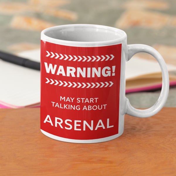 Arsenal Warning Mug