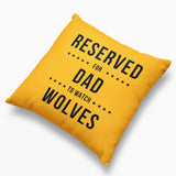 Reserved Wolves Cushion