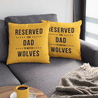 Reserved Wolves Cushion