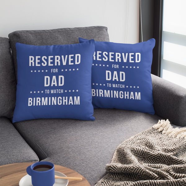 Reserved Birmingham Cushion