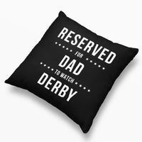 Reserved Derby Cushion