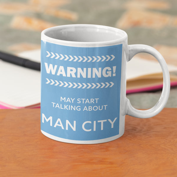 Man City Warning Mug