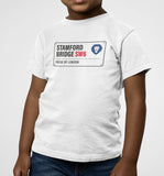 Stamford Bridge Road Sign Children's T-Shirt