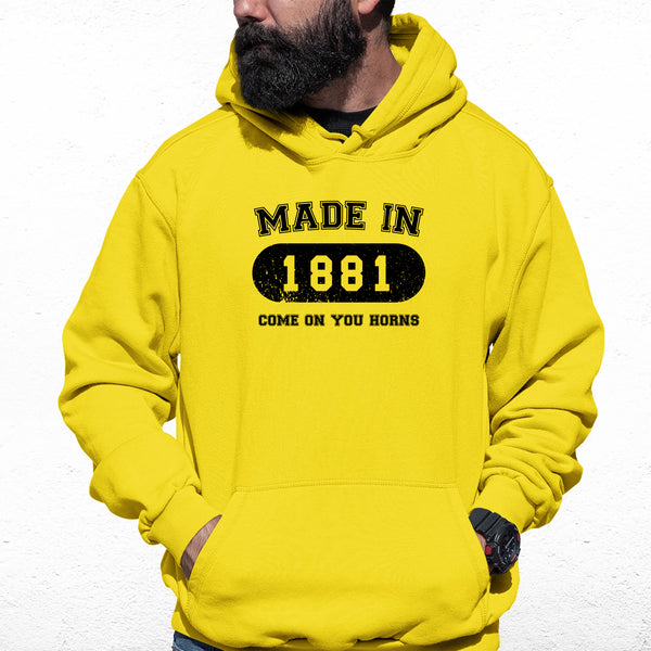 Made in 1881 Yellow Hoodie